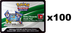 Pokemon SWSH5 Battle Styles Code Card x 100